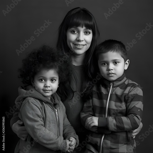 mother and son
