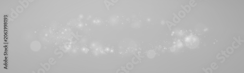 Glitter dust floats gently across smooth gradient. Tiny lights create calm elegant atmosphere. Perfect design PNG