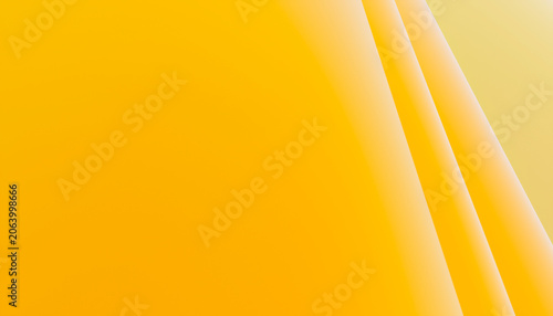 Abstract smooth yellow background with soft folds and gradients.