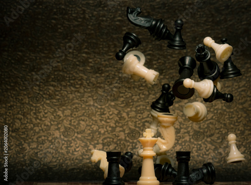 Фотография Chess board game