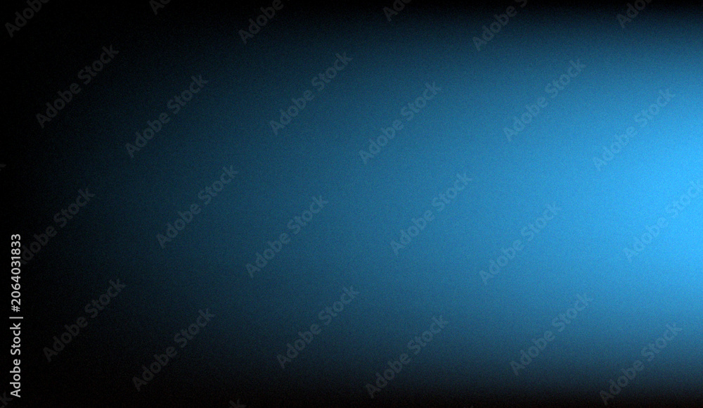 Obraz premium A dark and moody gradient background, transitioning from deep, black on the, left to a, vibrant, glowing blue, light on the, right side of, the frame
