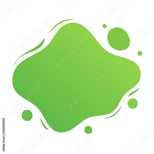 Flat design vector avocado with leaf and seed