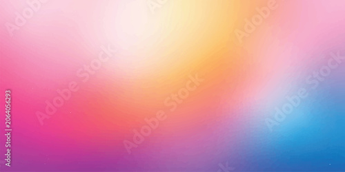 Fotografija Colorful abstract rainbow gradient geometric background with lines, light blur,