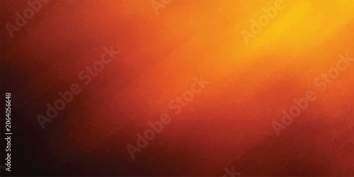 Tableau sur toile Abstract red grunge background with smoky fire texture and warm glowing copy spa