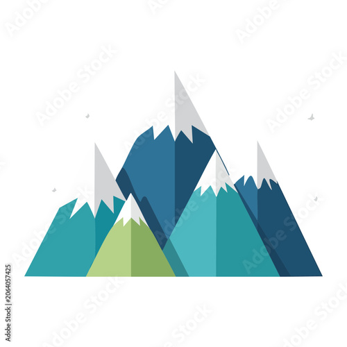 Abstract geometric wave pattern vector