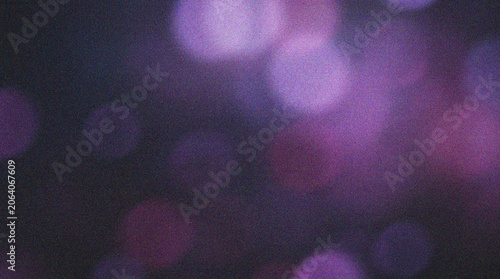 Εκτύπωση καμβά Purple Bokeh Light Background with Soft Blurred Effect