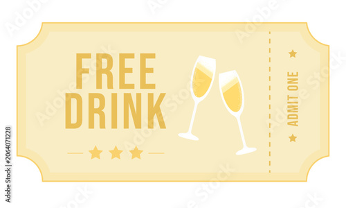 free drink voucher