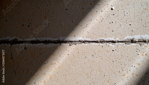 Diagonal Shadow Textured Concrete Surface Natural Light