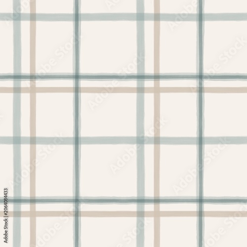  Painterly Windowpane Plaid Seamless Pattern Background