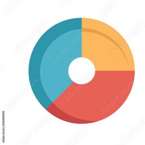 Flat color wheel design