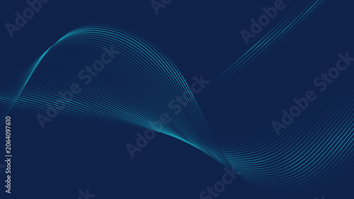 Abstract Blue Wave Lines Technology Background
Futuristic Glowing Wave Curve on Dark Blue Background
Abstract Digital Wave Flow Background in Blue Tones