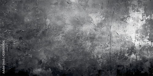 Foto Grunge metal texture background with dark aged rough concrete surface and vintag