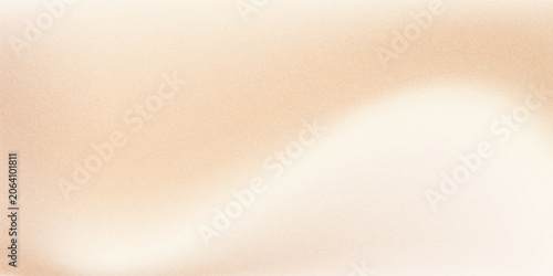 Beige abstract background. Light gradient vector banner. Pastel beige backdrop. Soft blurred light bg. Pastel gradation water cover design