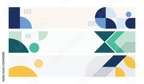 Business linkedin cover banner design template 