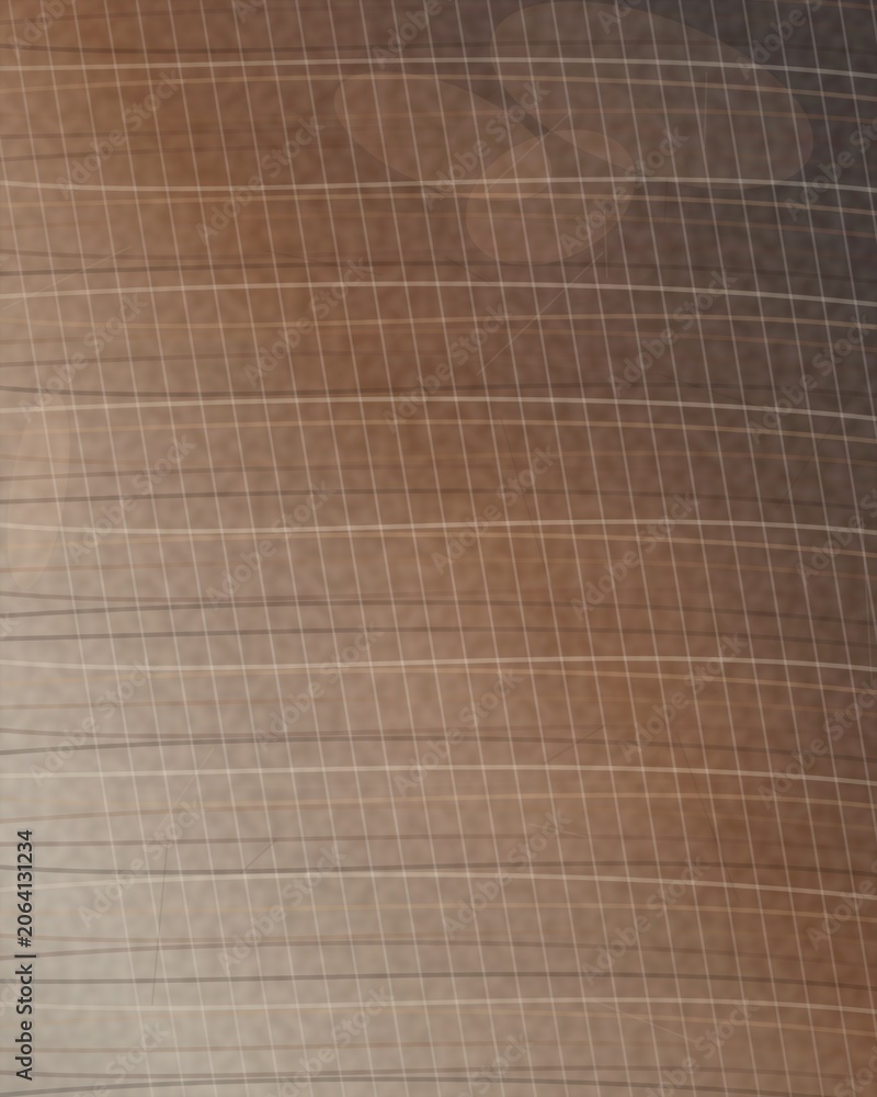 Fototapeta premium Abstract brown and beige grid pattern background