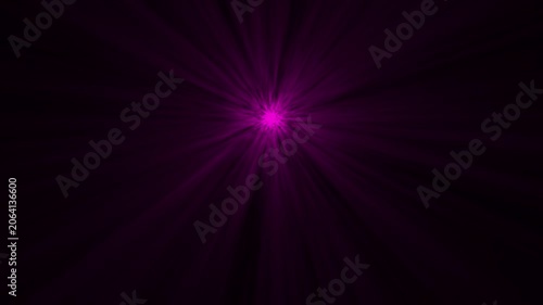 Glowing light , shiny, bright, flare footage Isolated light rays animation. bright light rays effect overlay Animation cc light rays  effect on black screen cc light 4k video animation.