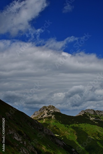 Giewont Nähe Zakopane in der polnischen Westtatra, vertikal
