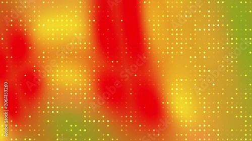 Abstract gradient background with glowing dots animation. Modern colorful backdrop design. Seamless loop suitable for presentations websites  suitable