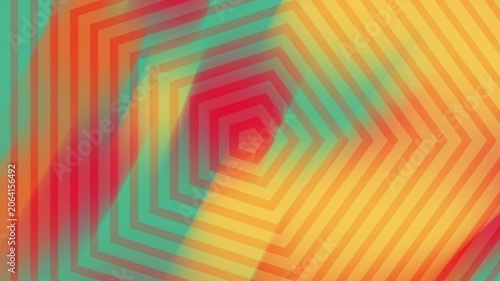 Abstract geometric background with colorful hexagon pattern and vibrant gradient effect animation perfect for vibrant and modern design proje perfect 