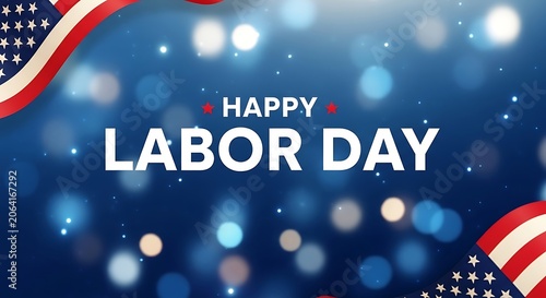 Labor day usa festive graphic for monday september 7 2026