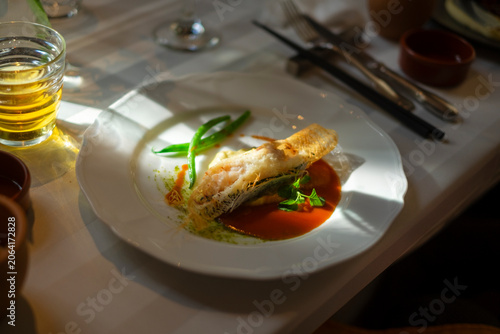 フランス料理_魚_メインディッシュ