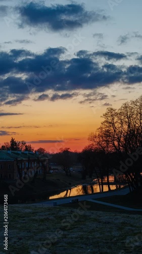 sunset timelapse