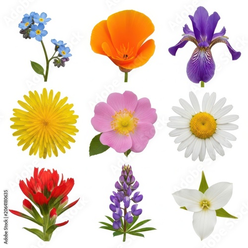 collection of flowers