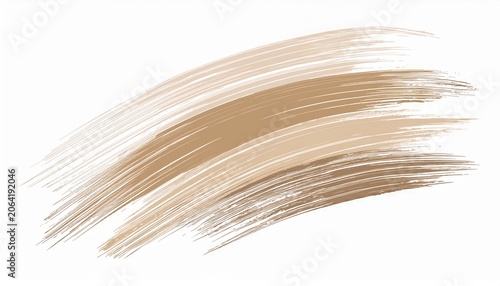 beige stroke brush