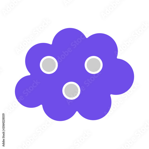 Dust Particles Effect, Airborne Dust Concept, Fine Dust Pollution, Dust Cleaning Solution, Environmental Dust Control Design, icon, vector