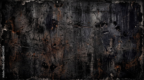 Dark grunge texture background, distressed surface