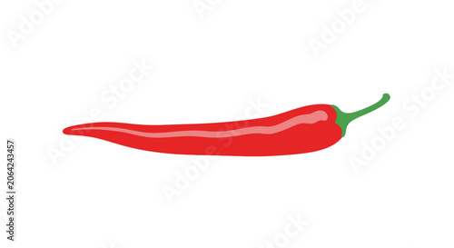 Quadro su tela Red hot chili pepper closeup.