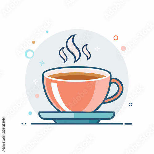 Steaming Cup of Coffee or Tea