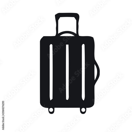 Travel Bag silhouette icon