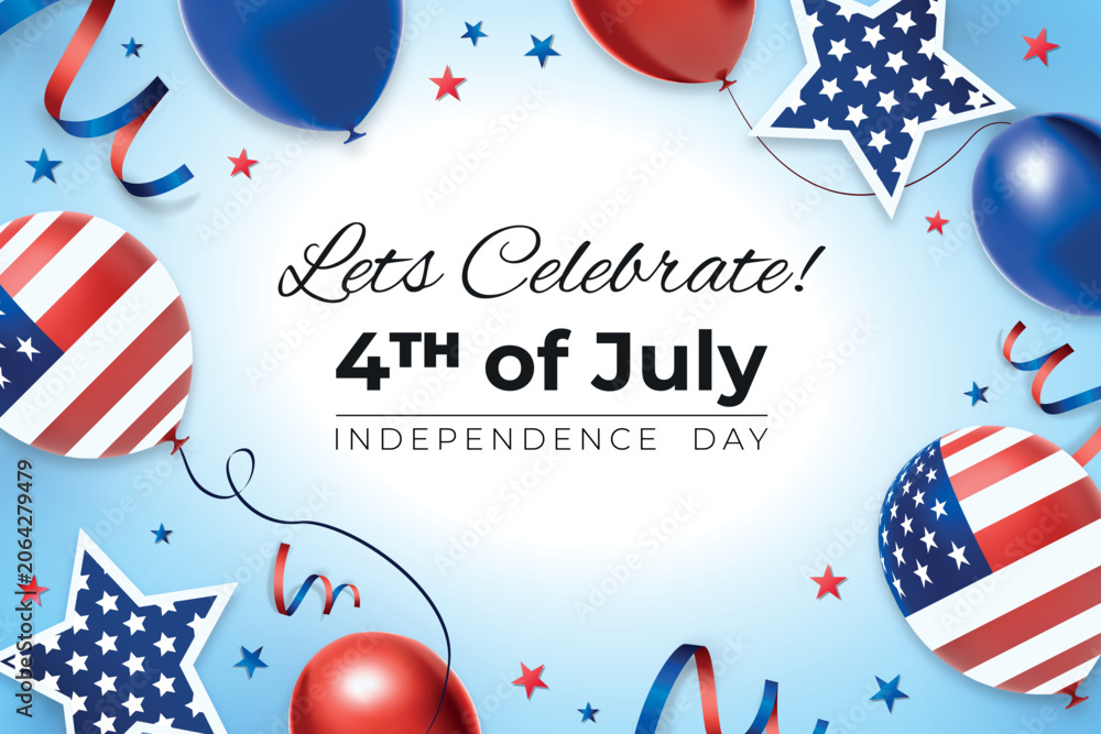 Obraz premium 4th of july