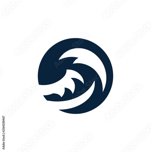 Wave graphic design element