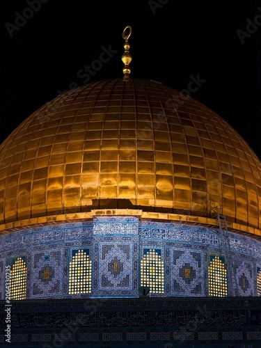 Valokuva dome of the rock Details of The Dome of the Rock , Al Aqsa, Jerusalem, Israel, P