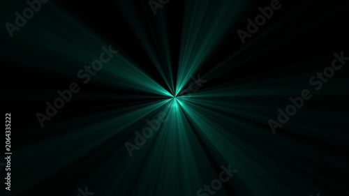 Light ray stock animation video concept. black background litter, shiny, bright, flare footage Isolated blue light rays animation. Shine or sun effect on white cc light ray animation