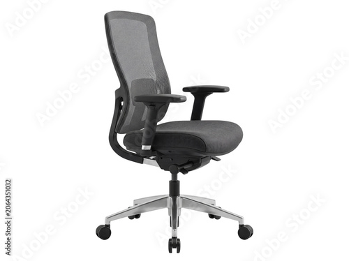Cuadro en lienzo Ergonomic mesh back office chair with adjustable armrests