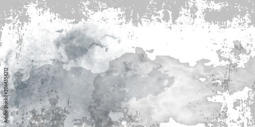 Abstract textured background with grunge effect in black and white, evocative of smoke or dust particles with dark smudges on the border and a bright center.