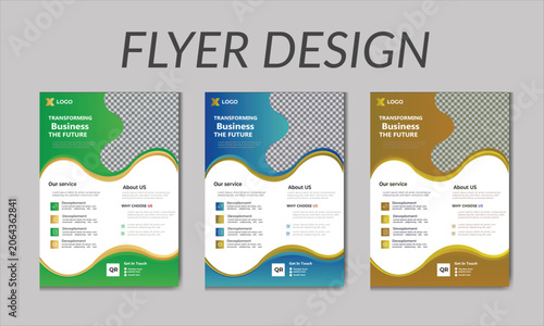 Professional Business Marketing Flyer Layout