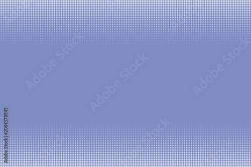 Cuadro en lienzo Periwinkle blue background, with white halftone, dot gradient patterns, on the a