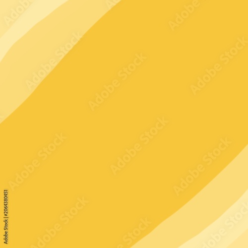 Warm Yellow Wavy Abstract Background with Soft Pastel Style