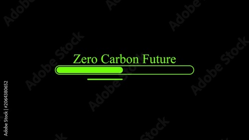 Neon Progress Bar Animation,Energy Transformation Blue Neon Loading Bar,Eco Future Green Neon Progress Bar