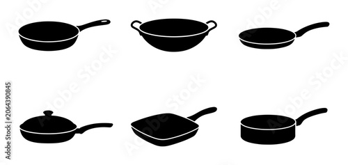 Assorted Cooking Pans Collection
