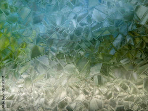 Background of ornamental glass pattern