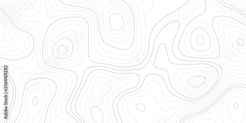 Abstract topographic wave lines inspired by sea mapping with modern grid and clean white background  