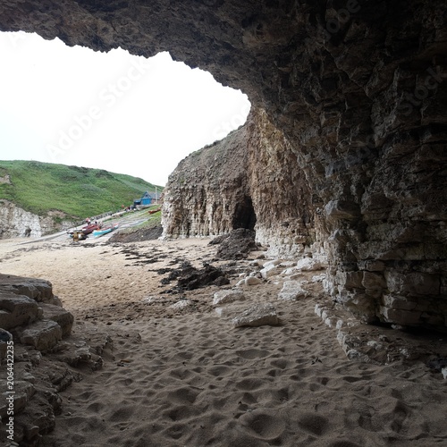 Schilderij op canvas flamborough north landing, Yorkshire Nature Reserve