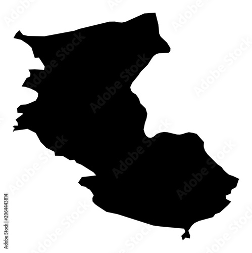 Foto A contour map of Wakayama Prefecture