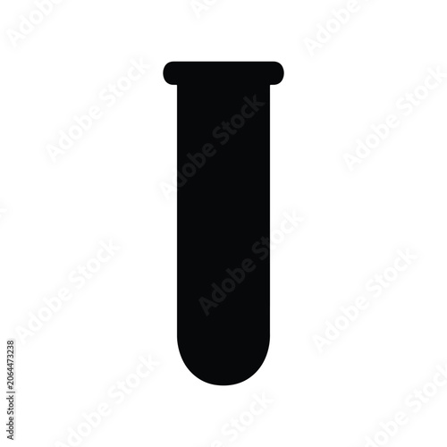 Test Tube Icon for Laboratory Testing Procedures