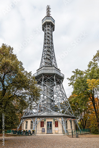 Aussichtsturm auf dem Petrin Hügel Prag